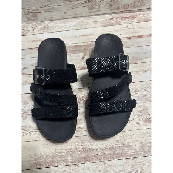 Vionic Rio Sandals Slides Women's Size 10 M Orthopedic Comfort Adjustable Straps - Picture 3 of 8